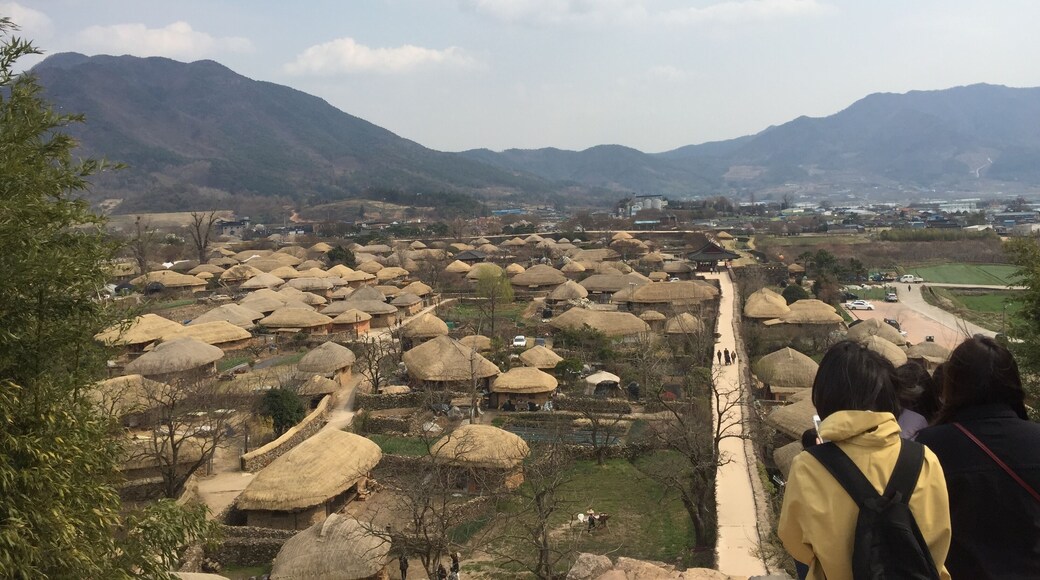 korea traditional village “Nak-an eup seong”.
real living place.
