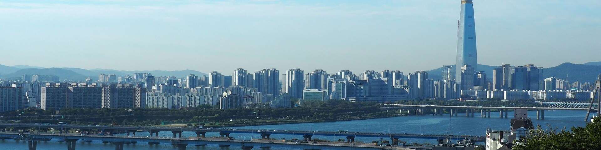Lotte World Tower-still under construction.