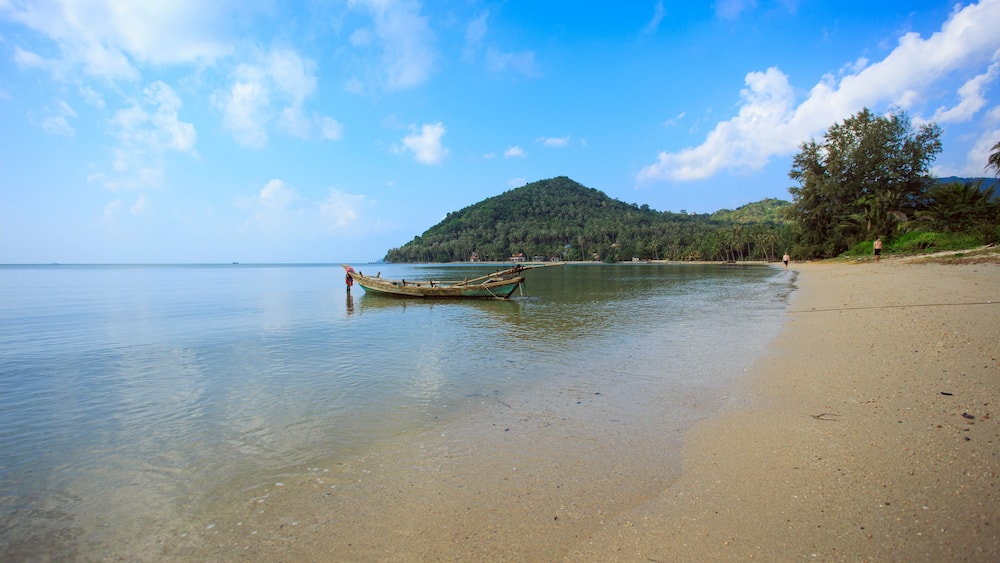 Untouched tropical beach of Thailand