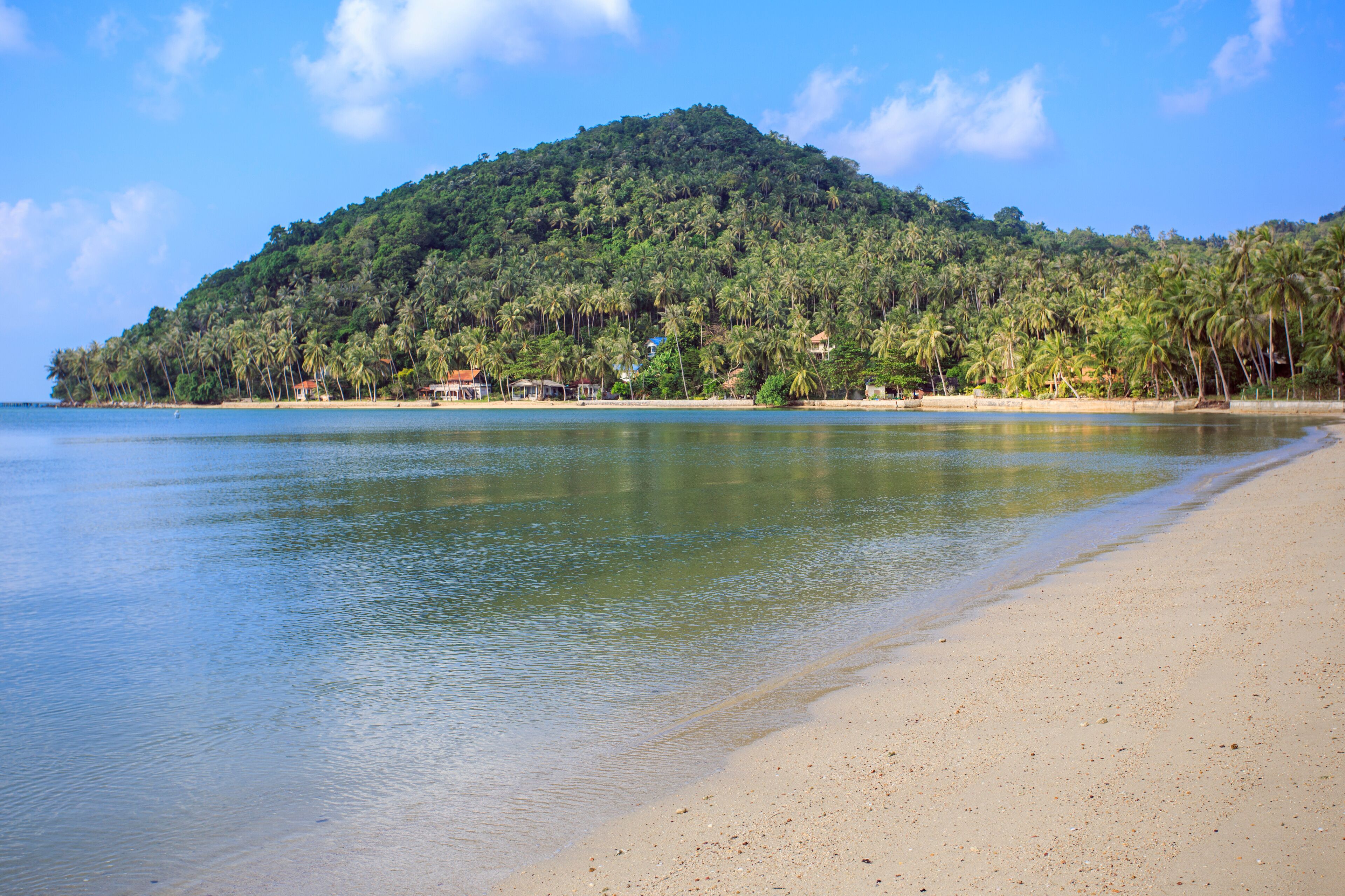 Untouched tropical beach of Thailand