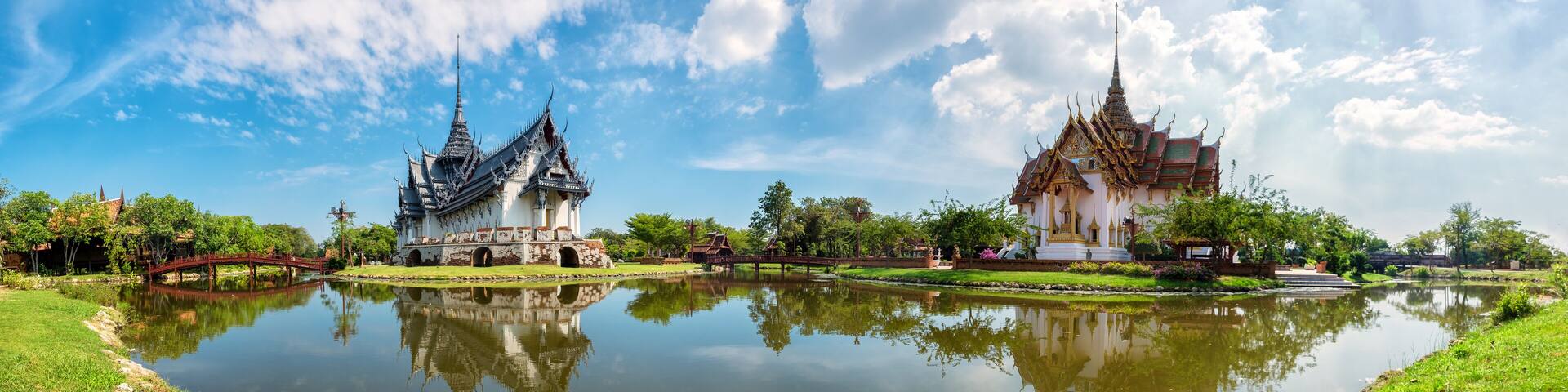 Sanphet Prasat Palace, Ancient City, Bangkok, Thailand