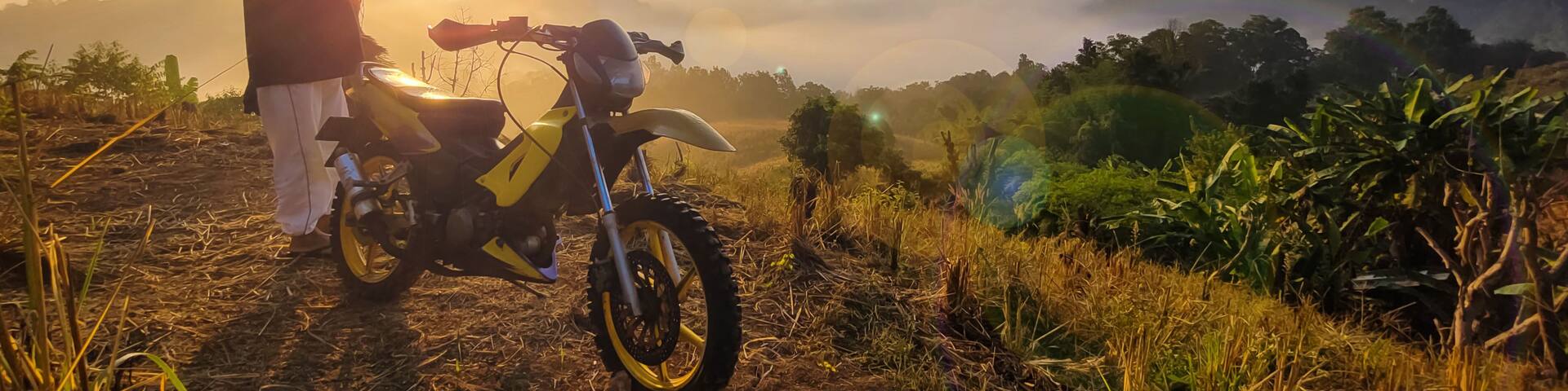 Taking photo of misty sea