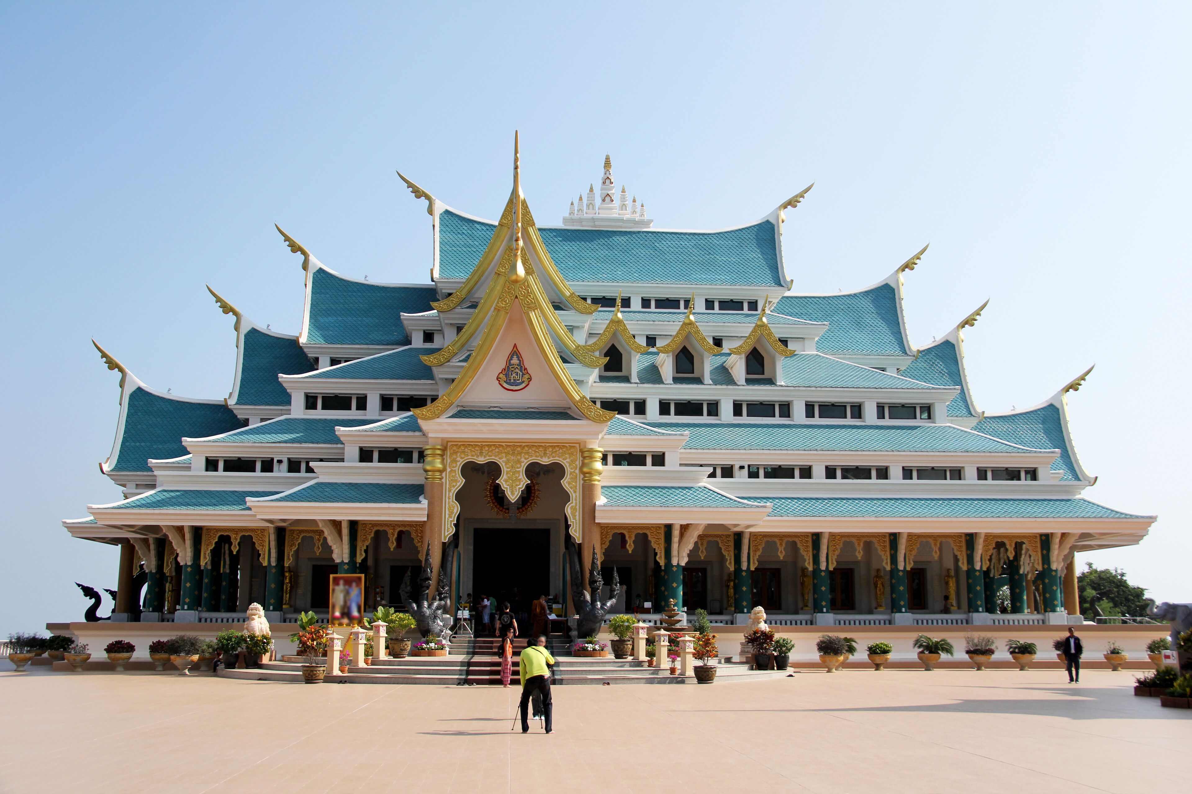Wat Pa Phu Kon is located in Pa Na Yung and Pa Nam Som National Reserved Forests, Ban Na Kham, Ban Kong Subdistrict, Na Yung District, Udon Thani Province. Thailand