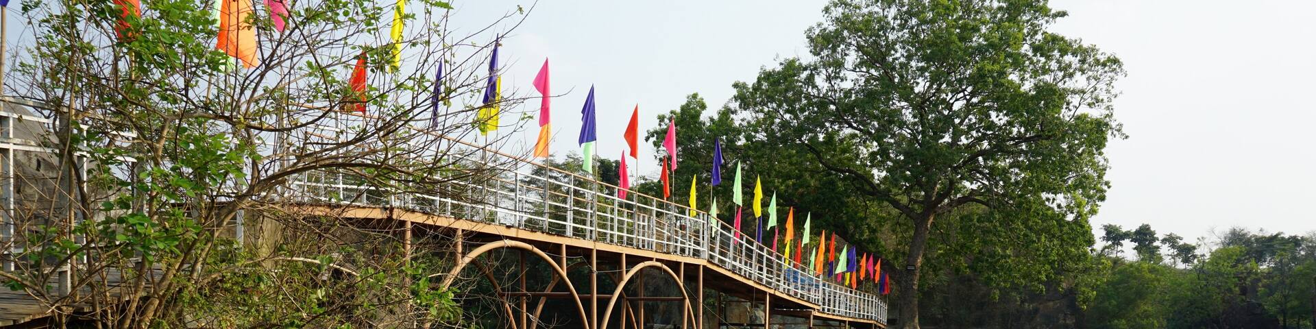 a bridge in the Buu Long Mountain Bien Hoa Dong Nai Park, Vietnam, January