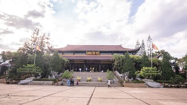 A giant statue placed in Linh Tu pagoda in Lam Ha, Lam Dong, Vietnam