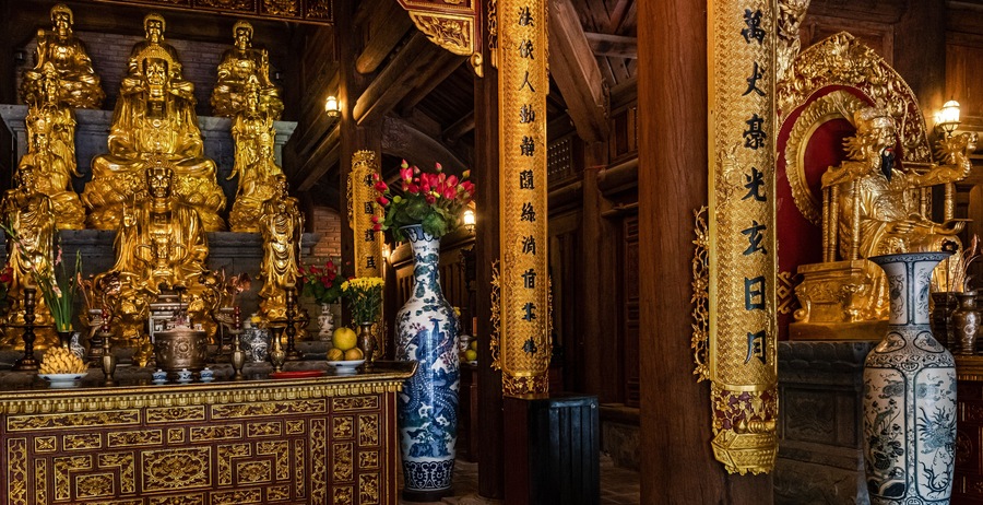 Nihn Bihn (Tam Coc) temple