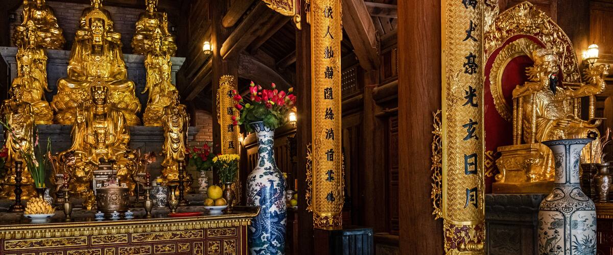 Nihn Bihn (Tam Coc) temple