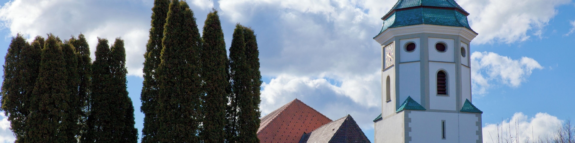 Church of Saint Gall and Saint Nicholas in Gruenkraut South View