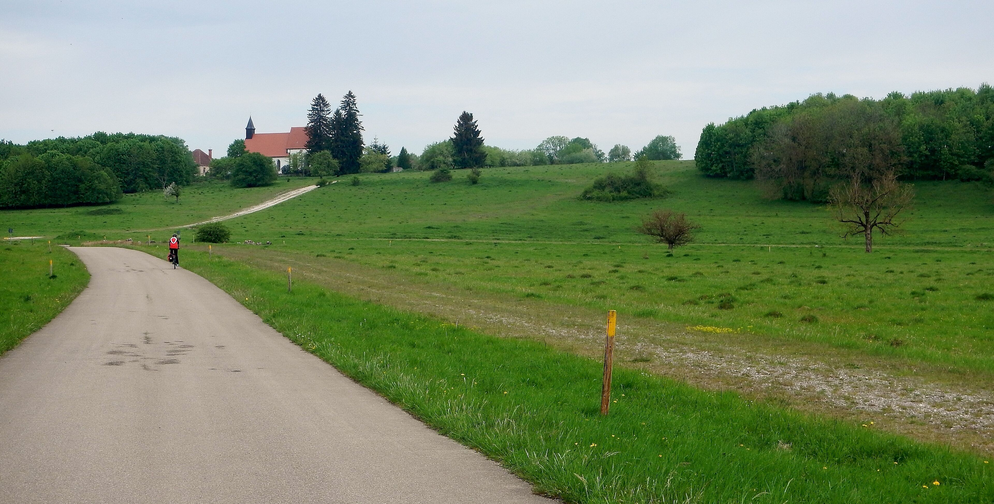 Herzstück des Biosphärengebiets der schwäbischen Alb: Der ehemalige Truppenübungsplatz Münsingen im sogenannten Münsinger Hardt: Blick Richtung Gruorn