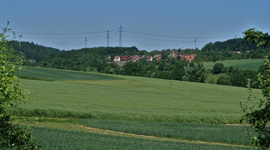 Blick auf Kleinvillars