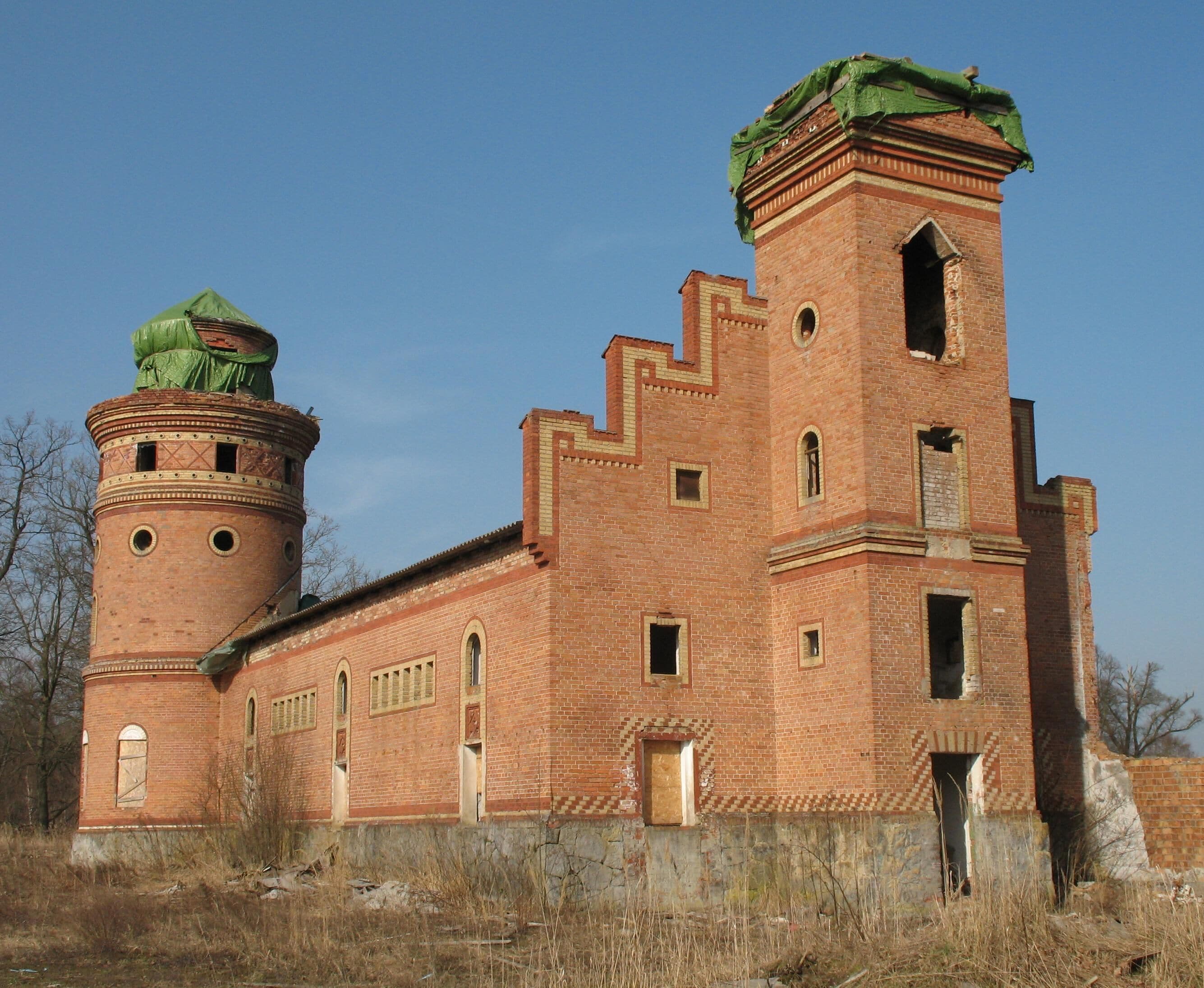 Granary in Neuruppin-Gentzrode in Brandenburg, Germany