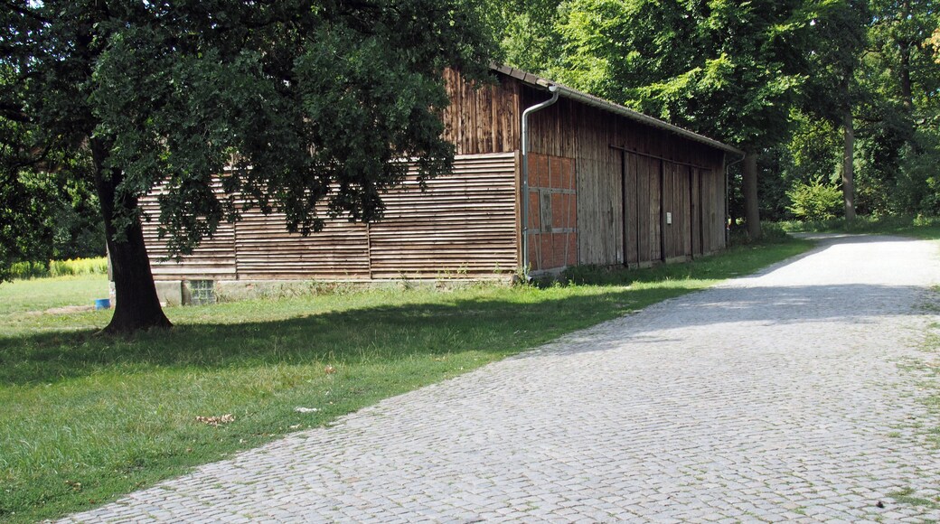 Alte Scheune im ehemaligen Dorf Böstlingen (Heidmark)