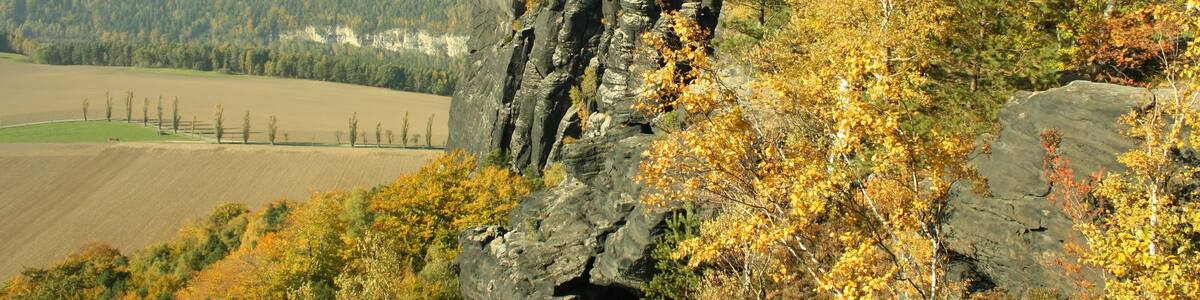 Wanderung Sächsische Schweiz Lilienstein Hochplatau