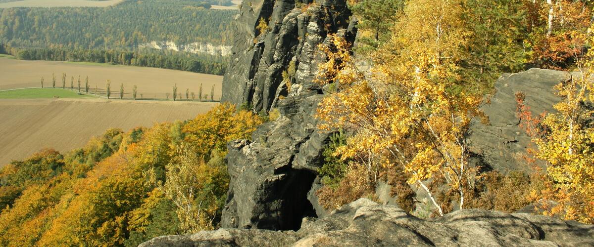 Wanderung Sächsische Schweiz Lilienstein Hochplatau