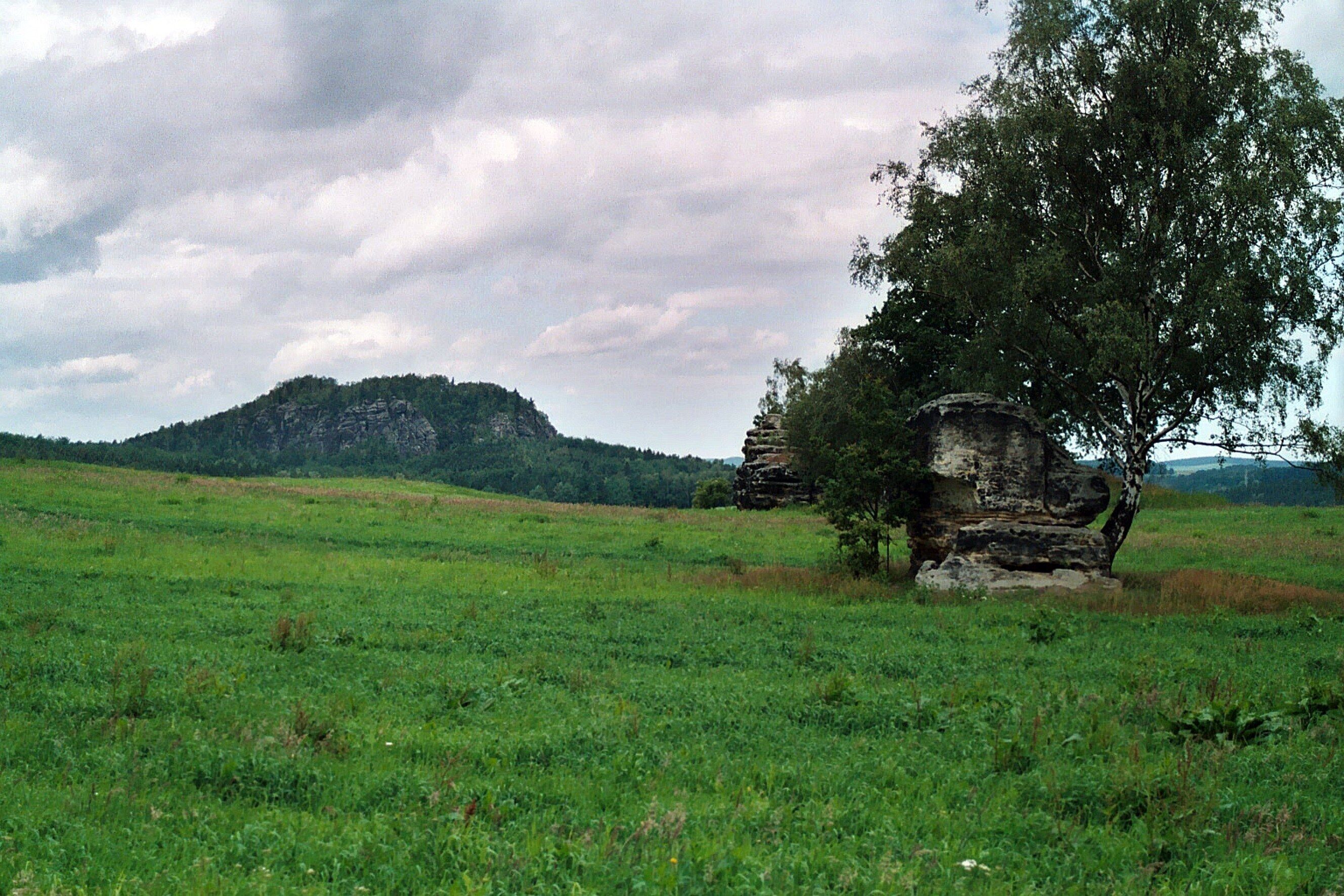 Weißig (Struppen), the "Eulensteine"