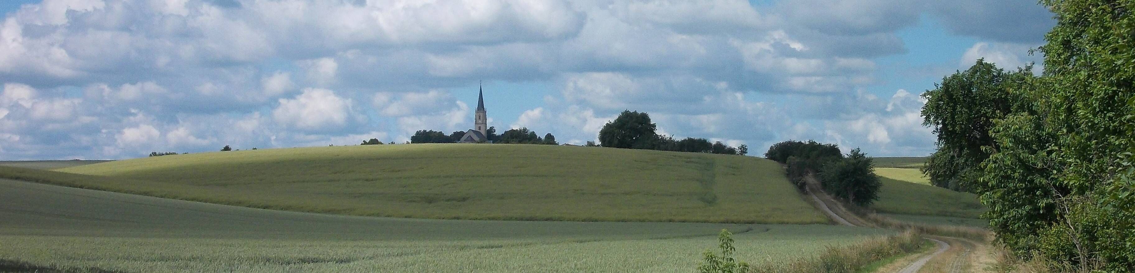 Landscape near Wantewitz (Priestewitz, Meissen district, Saxony)