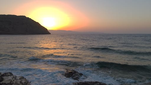 Sunset in Mochlos,Crete.