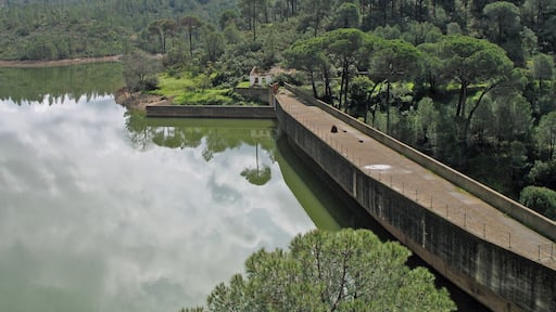 Campofrío dam and reservoir (Huelva, Spain)