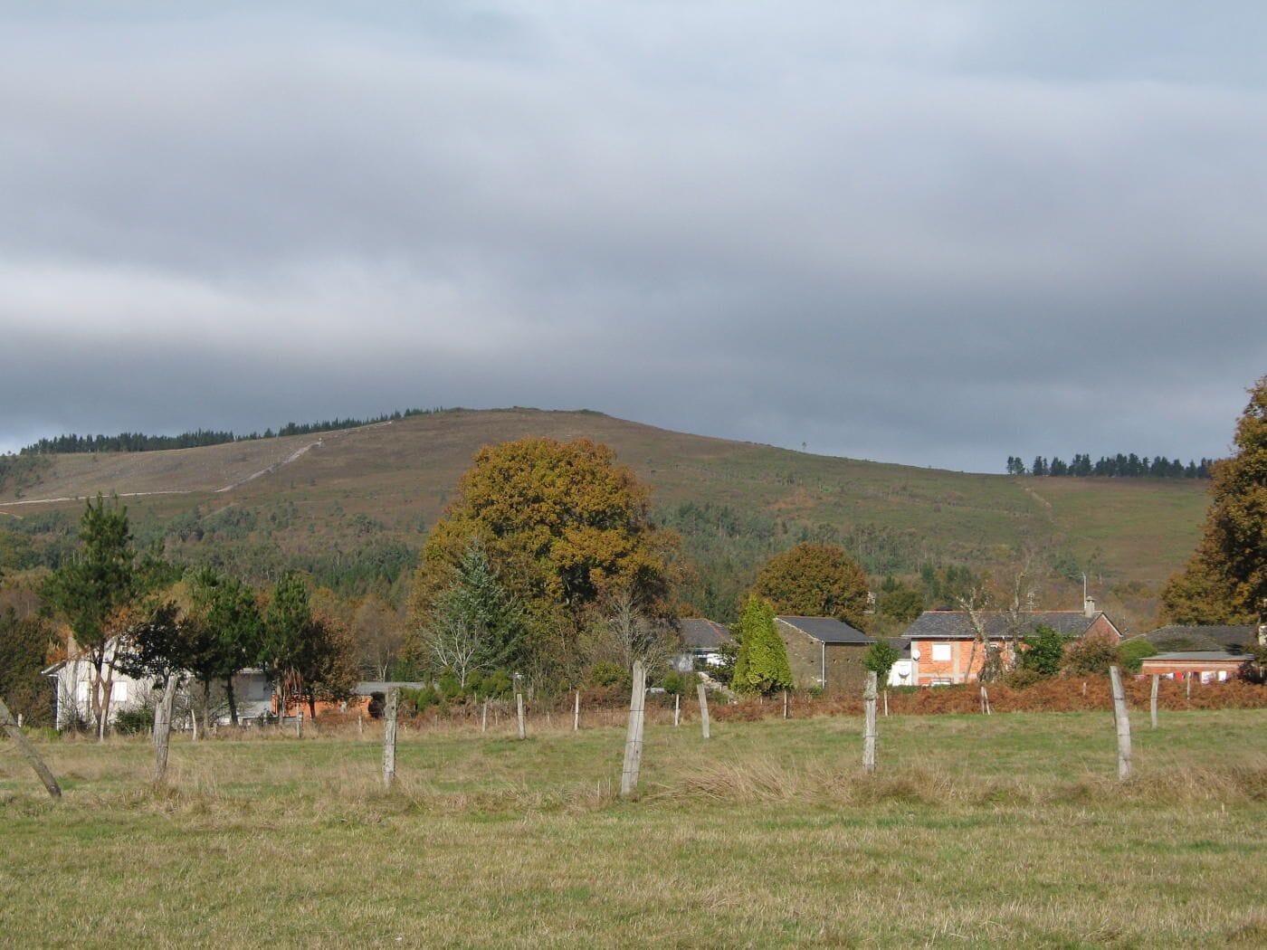 Castrillán visto dende o Portodavila