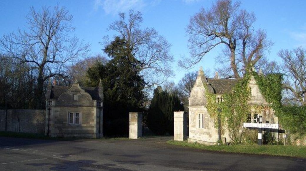 Gatehouses to Lilford Hall These two attractive gatehouses guard the entrance to Lilford Hall. They are to be found opposite the road from Achurch and at its junction with another between Pilton and the A605.