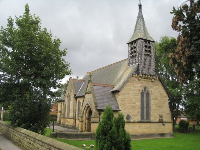 All Saints Church First dedicated in 1889.