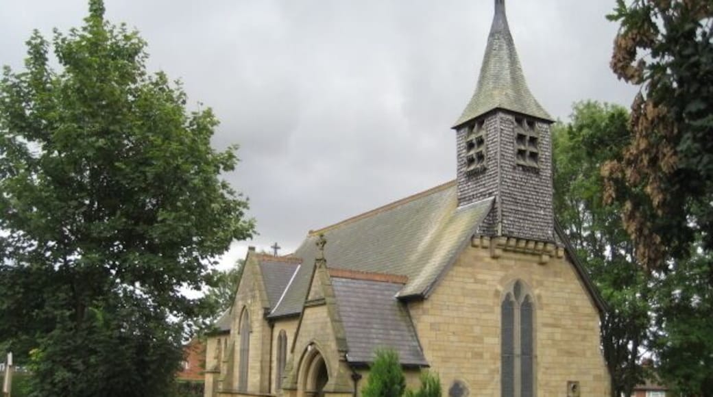 All Saints Church First dedicated in 1889.