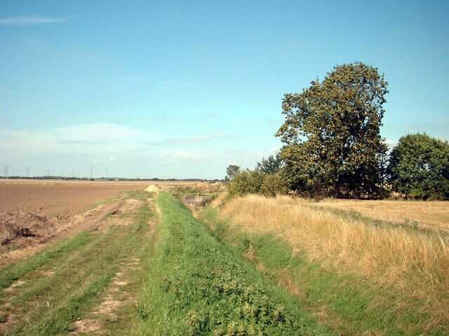 The Track to Swarths End. No habitation in this grid square.
