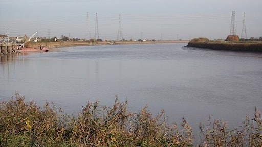 River Trent Looking north near Keadby Lock