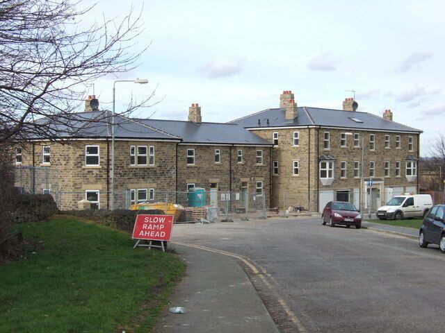 New Apartments, Normanton New apartments under construction on the site of the Midland Railway Station Hotel. These are being built in the same style as the building that they have replaced.
