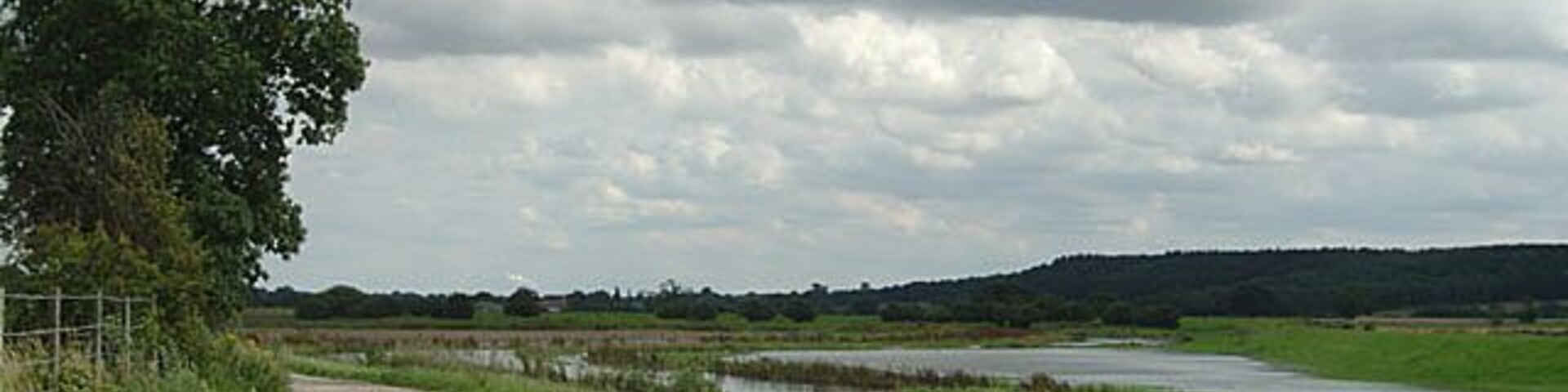 The River Idle near Newington The water level was unseasonably high for July in 2007