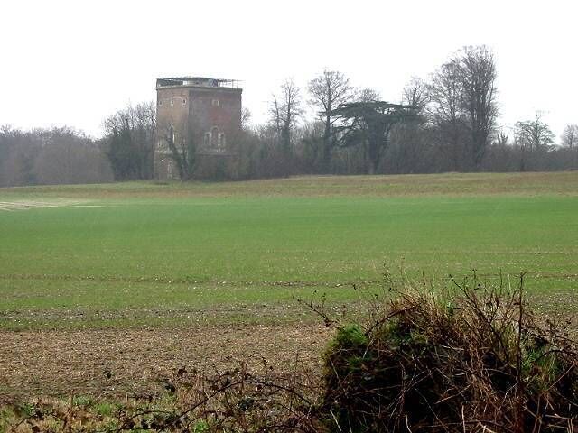 Belvedere Tower, The Wilderness, Waldershare Park "The building is the Belvedere Tower as Piers the Earl of Guilford will advise. The Architect was Lord Burlington and it was built around 1728." Thanks to Robert Holland for the correction.
