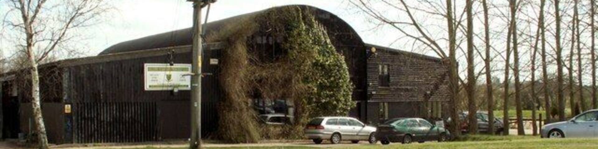 The clubhouse at Barkway Park Golf Club