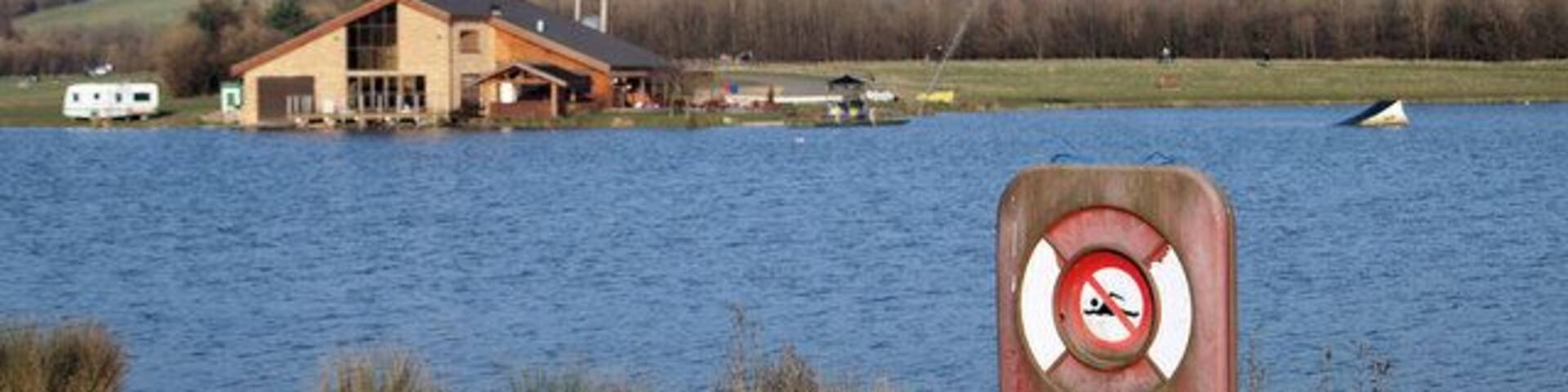 Where's the cable skiers today? Cable ski lake at Rother Valley Country Park. http://www.sheffieldcablewaterski.com/