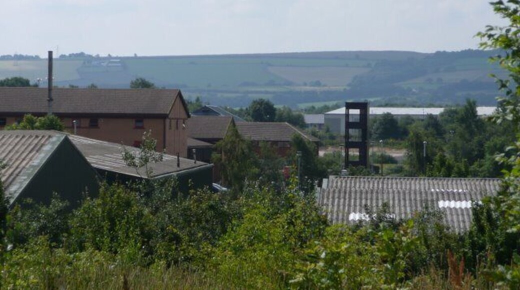 Tankersley Fire Station Sited in the middle of the Industrial Estate on the site of the former Wharncliffe Silkstone Colliery.