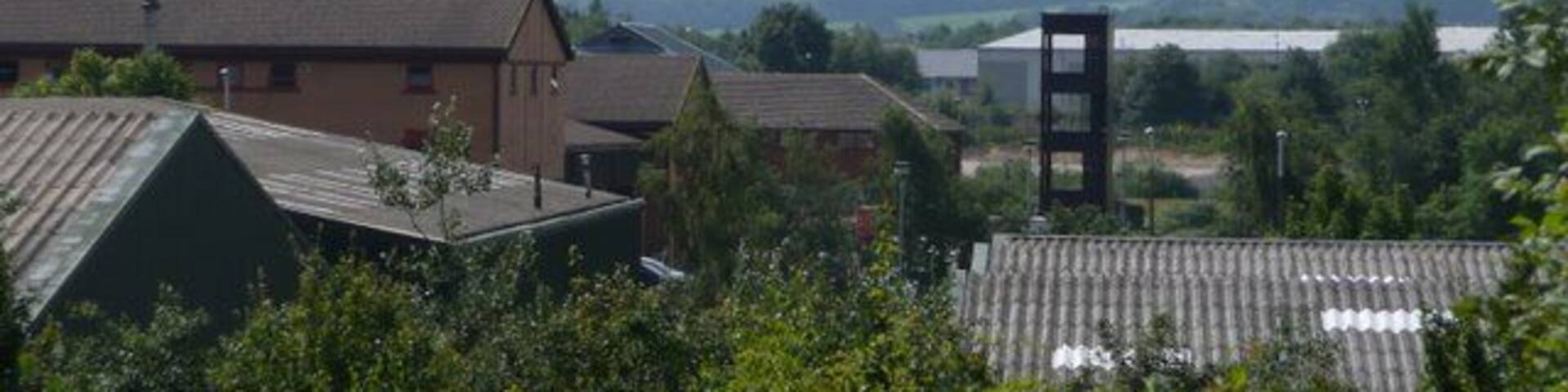 Tankersley Fire Station Sited in the middle of the Industrial Estate on the site of the former Wharncliffe Silkstone Colliery.