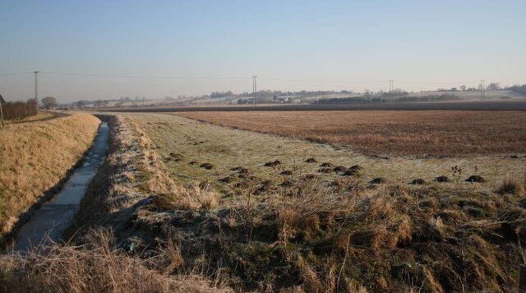 From Carr Lane. Looking towards Blyton from Carr Lane on a frosty March morning