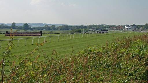 Cattrick Racecourse View over the racecourse from the A6136.