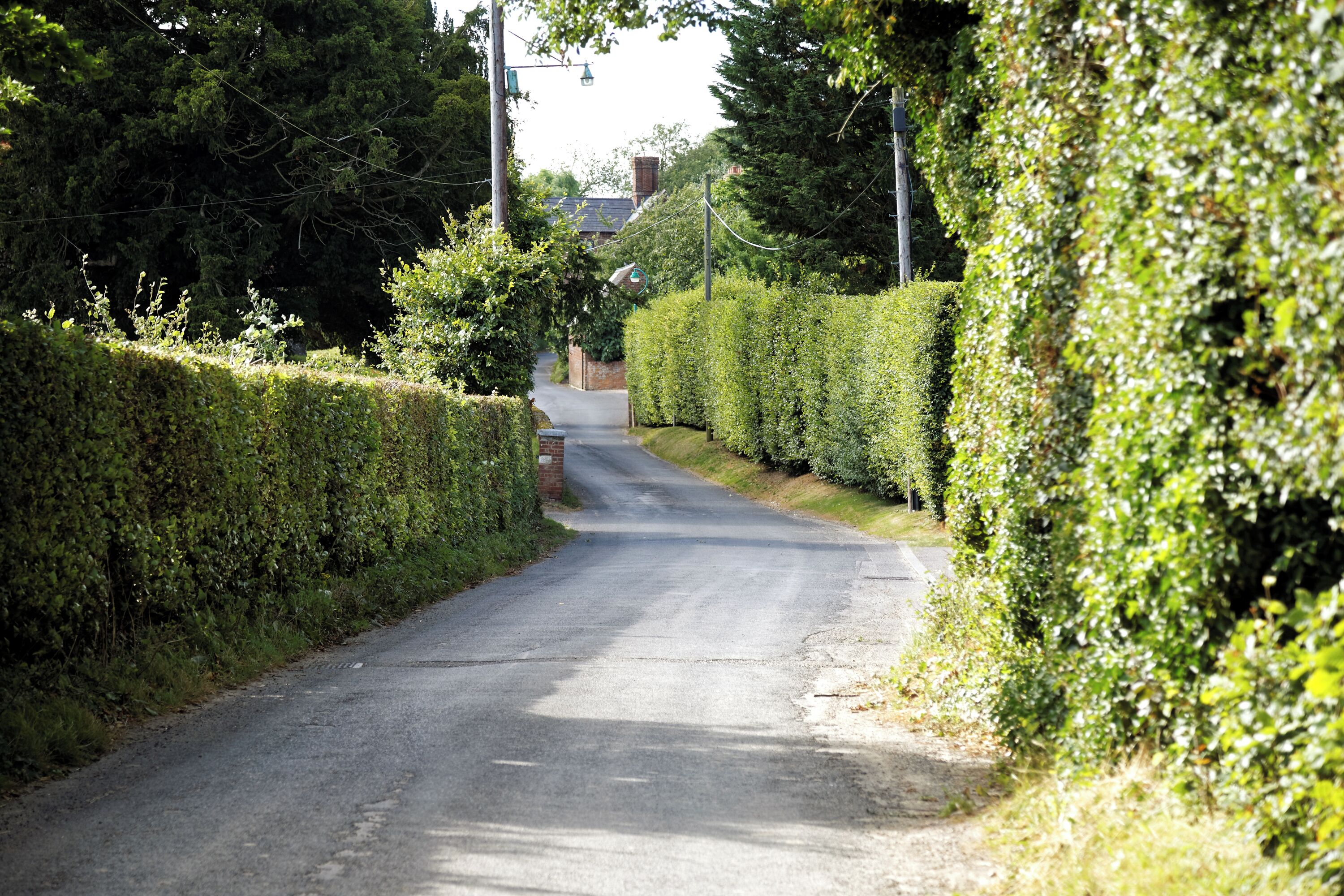 Near the junction of Griffin Hill with Short Street in Chillenden, in the civil parish of Goodnestone and the Dover District of Kent, England. Camera: Canon EOS 6D with Canon EF 24-105mm F4L IS USM lens. Software: RAW file lens-corrected, optimized, perhaps cropped, and converted to JPEG with DxO OpticsPro 11 Elite, and likely further optimized with Adobe Photoshop CS2.