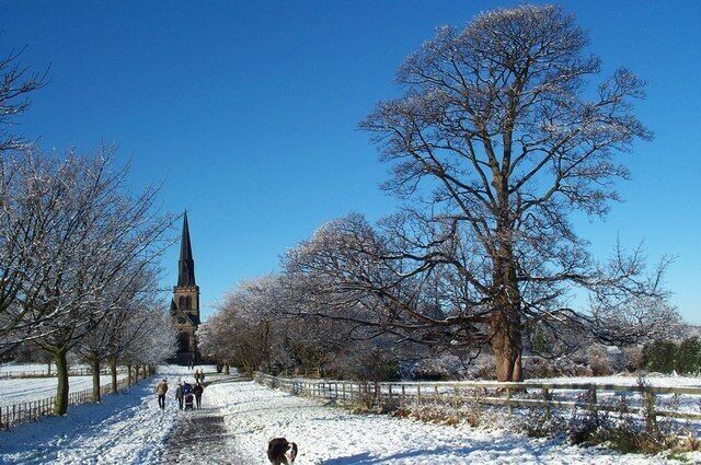 Wintery Wentworth New Church