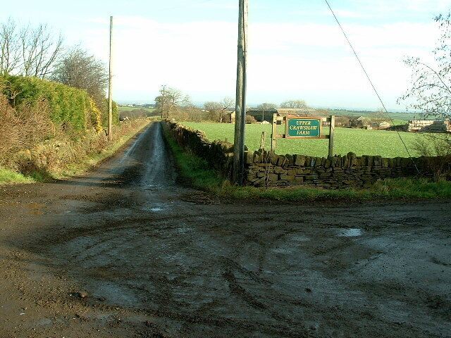 Kirkby Lane to Upper Crawshaw Farm.