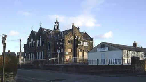 Handsworth School. Taken at the Junction of Hall Road and Fitzalan Road, Showing Handsworth School prior to its demolition in January 2004. The school opened on 10th February 1902 and finally closed in 1995.