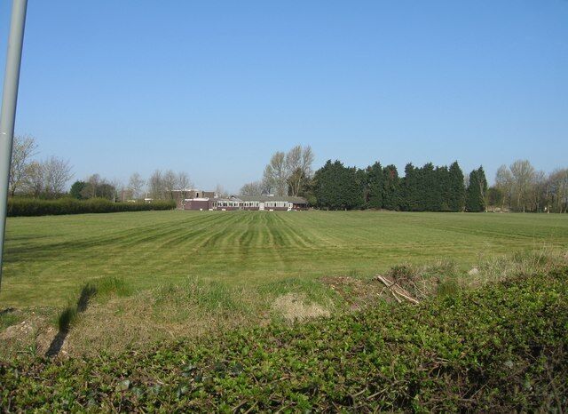 Former sports field Opposite the now closed chemical works. If my memory serves me correct these facilities were part of the complex.