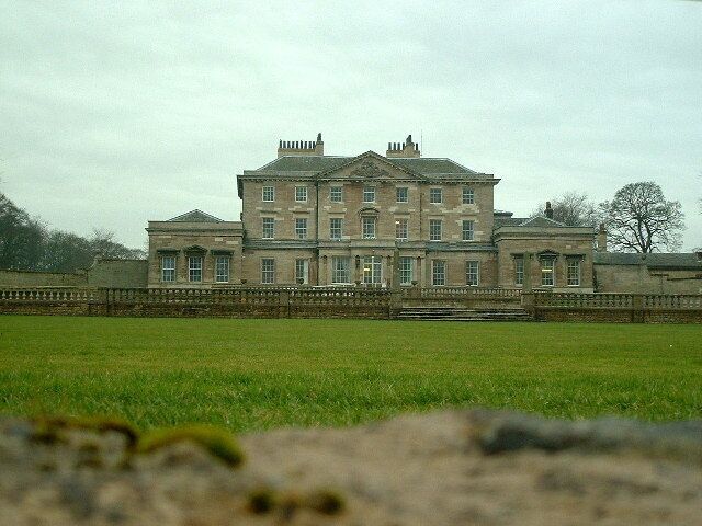 Hickleton Hall, Hickleton, South Yorkshire, seen from the east