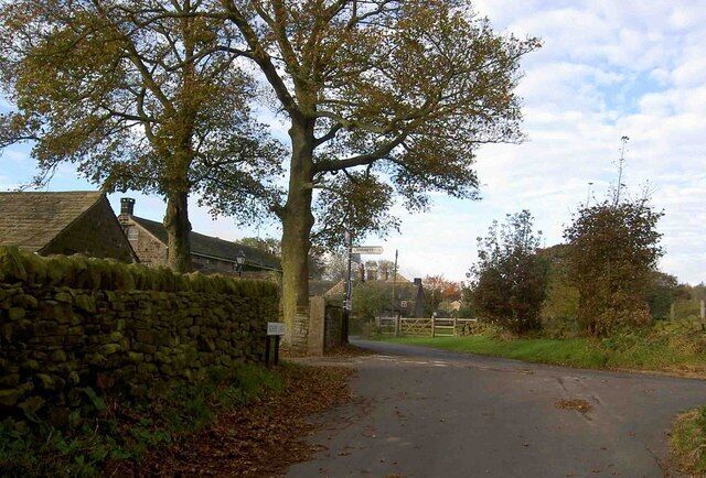 Turn right for Langsett Upper Midhope from Midhope Lane.