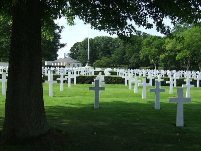 The American Cemetery. The American Cemetery near to Cotton, Cambridgeshire. For more views see 1431989 1433169 1433170 1433175 1433174 and see http://www.abmc.gov/cemeteries/cemeteries/ca.php for info on the cemetery.