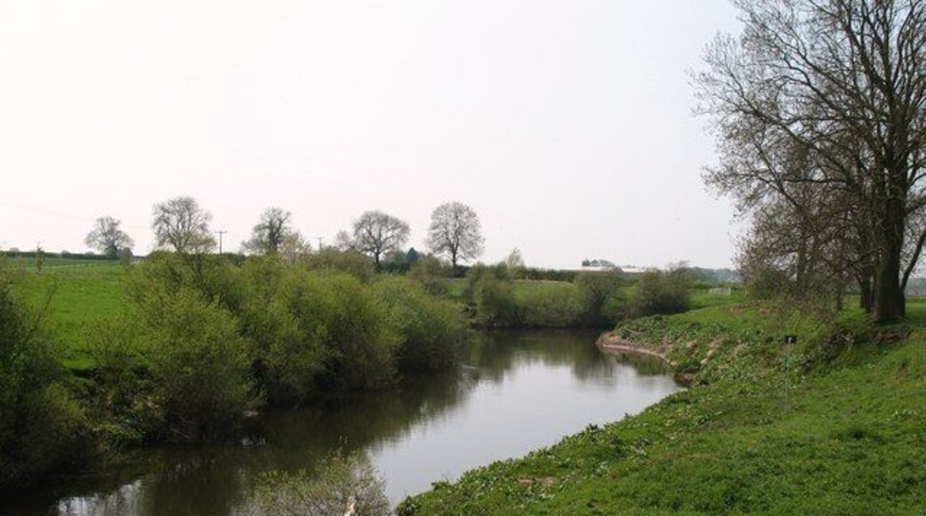 The Swale at Maunby On the upstream side of the old railway bridge. Walkers, horse riders or cyclists should note that the bridleway which follows this bank crosses the river at the next bend by a 'ford'. Wet suits or sub aqua gear would be recommended, or possibly an 'illegal' crossing of the old railway bridge. Is a telling off preferable to drowning?