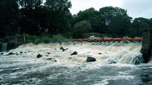 The Weir Naburn Lock