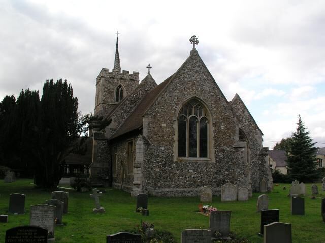 Sawston church. from the E
