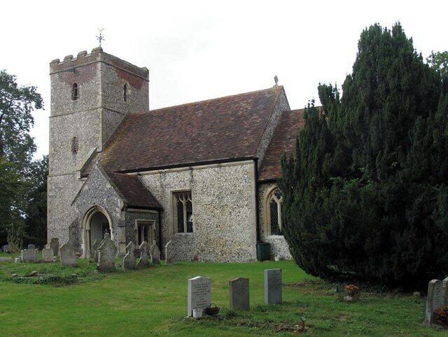 Church of England parish church of St Mary, Reed, Hertfordshire: view from the southeast