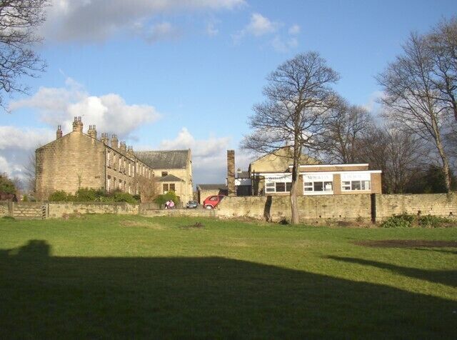 Wellhouse, Mirfield, West Yorkshire. This is a Moravian settlement, with a chapel, a terrace of houses and a Sunday School.